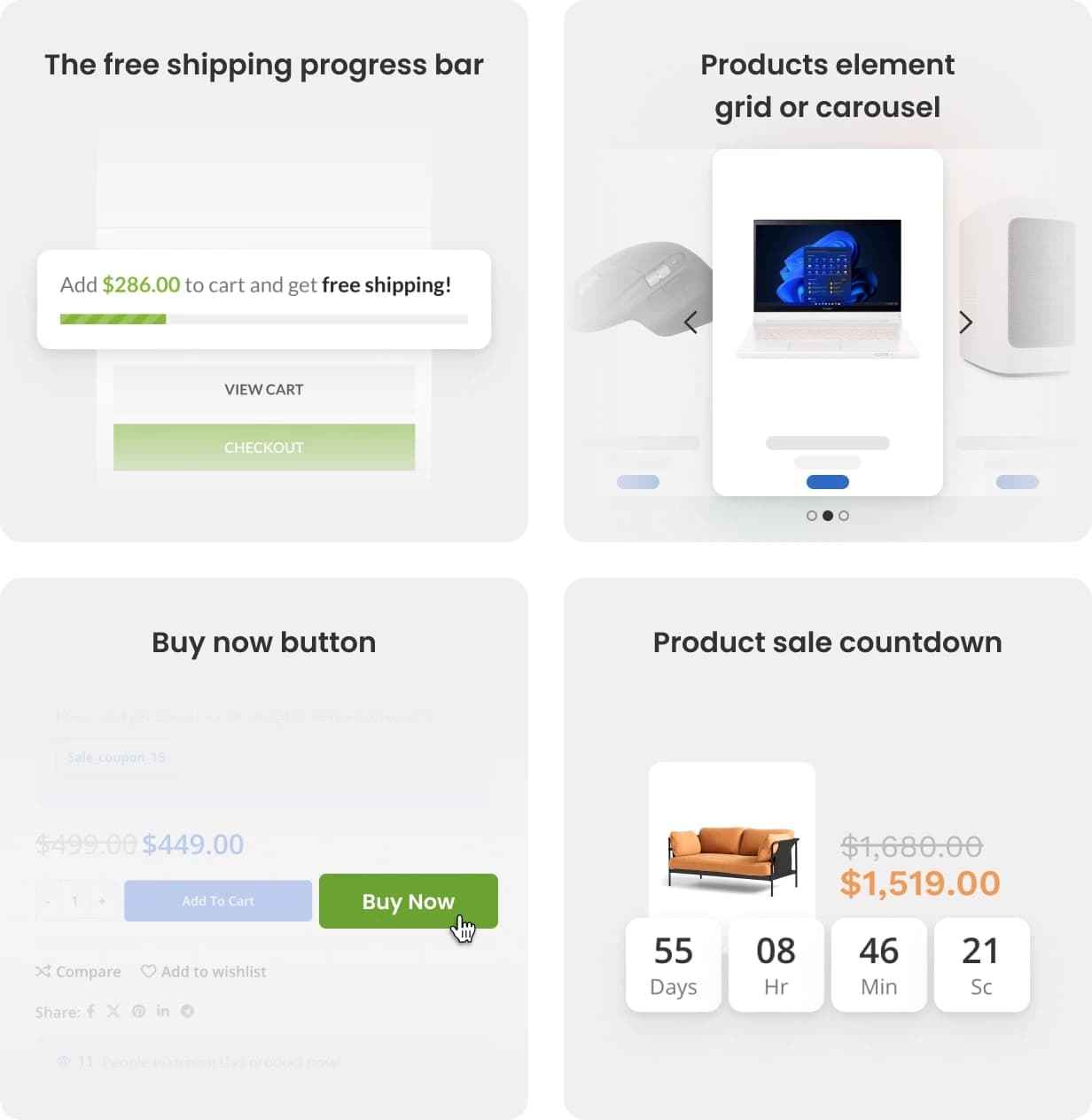 Merchant modules overview — checkout and operations tools